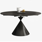 1/5/7/9 Pieces Sintered Stone Top Drop Leaf Dining Set for Home