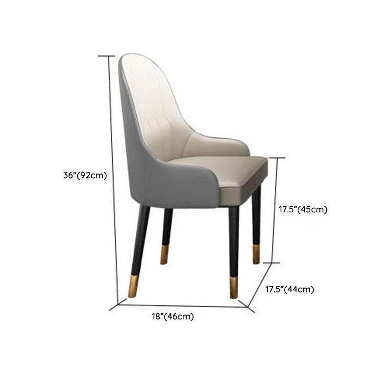 5/7 piezas silla de comedor contemporánea y mesa para el hogar