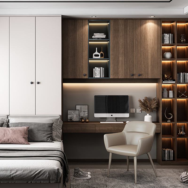 Zeitgenössische künstliche Lederarm -Speisen und Akzentstühle in Grau