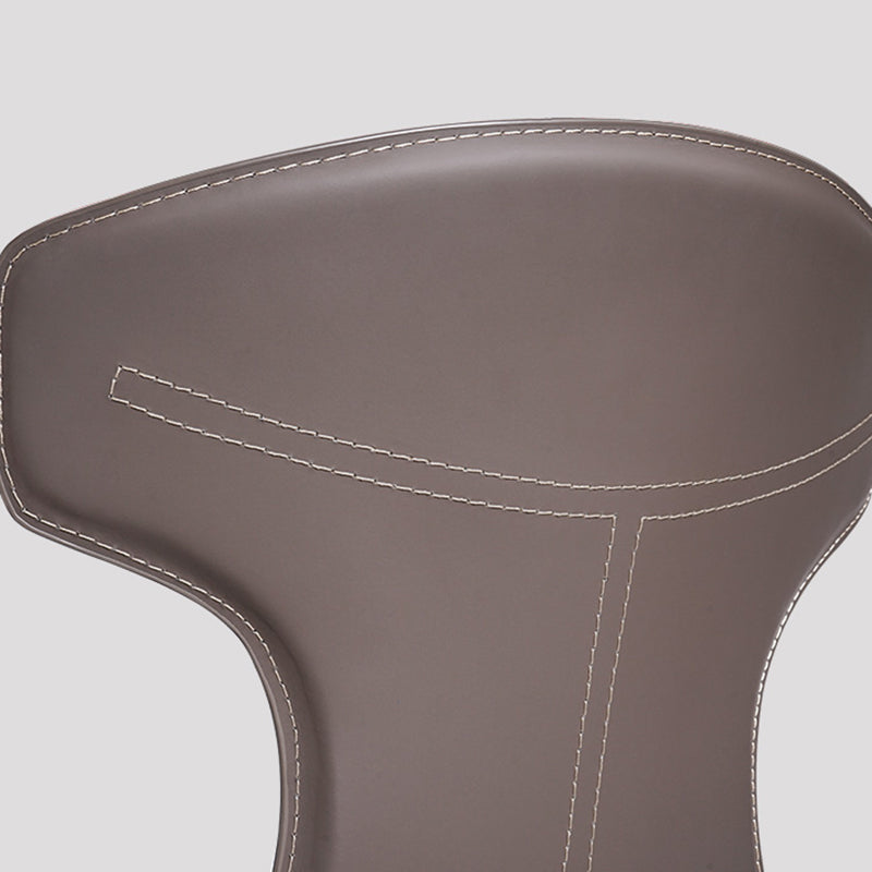 Contemporary Faux Leather Dining and Accent Chairs for Kitchen Clearhalo 'Dining Chairs' 'Dining Tables & Seating' 'dining_chair' 'furn' 'furn_dining_chair' 'Furniture' 'Kitchen & Dining Furniture' 7733350