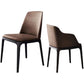 Brown and Black Contemporary Upholstered Dining and Accent Chairs Clearhalo 'Dining Chairs' 'Dining Tables & Seating' 'dining_chair' 'furn' 'furn_dining_chair' 'Furniture' 'Kitchen & Dining Furniture' 7733374