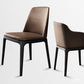 Brown and Black Contemporary Upholstered Dining and Accent Chairs Clearhalo 'Dining Chairs' 'Dining Tables & Seating' 'dining_chair' 'furn' 'furn_dining_chair' 'Furniture' 'Kitchen & Dining Furniture' 7733385