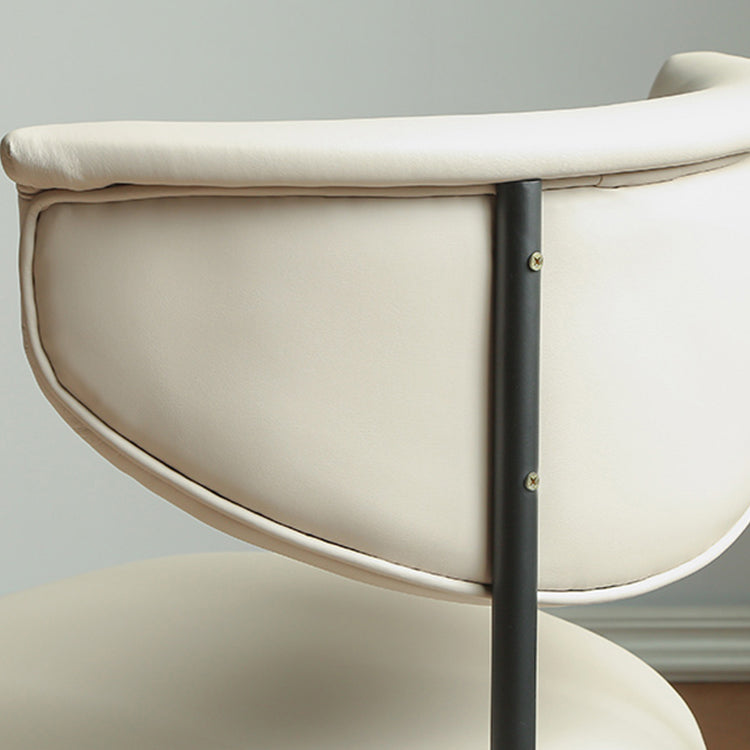 Contemporary Open Back Upholstered Dining Side Chair for Home Clearhalo 'Dining Chairs' 'Dining Tables & Seating' 'dining_chair' 'furn' 'furn_dining_chair' 'Furniture' 'Kitchen & Dining Furniture' 7733571