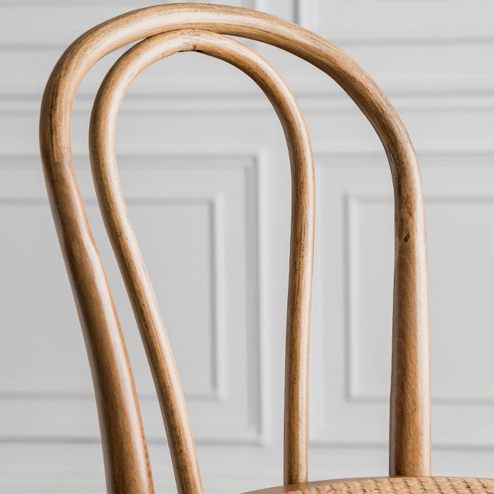 Moderner Holz im Rückenlehne Schalter hoher Stuhl mit 4 Beinen