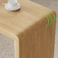 Contemporary Natural Finish Wooden Bistro Table for Small Places