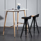 Modern Living Room Rectangle Wooden Trestle Bar Dining Table