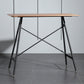 Modern Living Room Rectangle Wooden Trestle Bar Dining Table