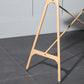 Modern Living Room Rectangle Wooden Trestle Bar Dining Table