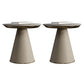 Glam Side Table with Round Stone Top Accent Side Table with Metal Base Gold 2 Clearhalo 'Coffee & Accent Tables' 'End & Side Tables' 'end_side_tables' 'furn' 'furn_end_side_tables' 'Furniture' 'Living Room Furniture' 7735052