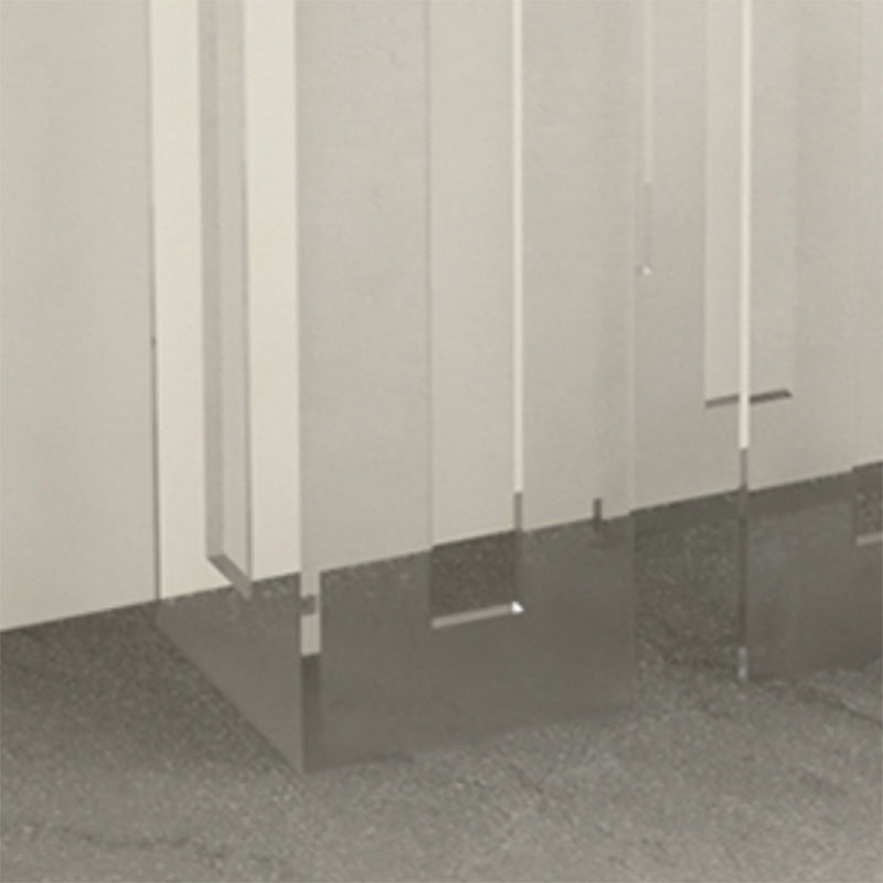 ホール用のアクリルブラケットを備えたモダンな長方形コンソールアクセントテーブル