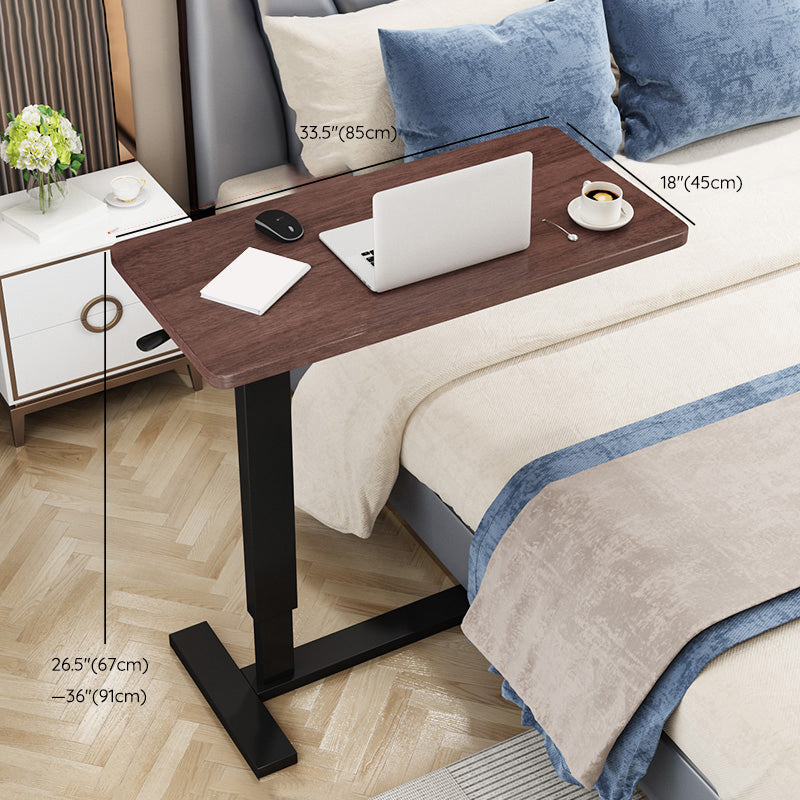 Adjustable Height Bedroom Writing Desk Pedestal Base Office Desk Clearhalo 'furn' 'furn_office_desk' 'Furniture' 'Office Desks' 'Office Furniture' 'office_desk' 7735840