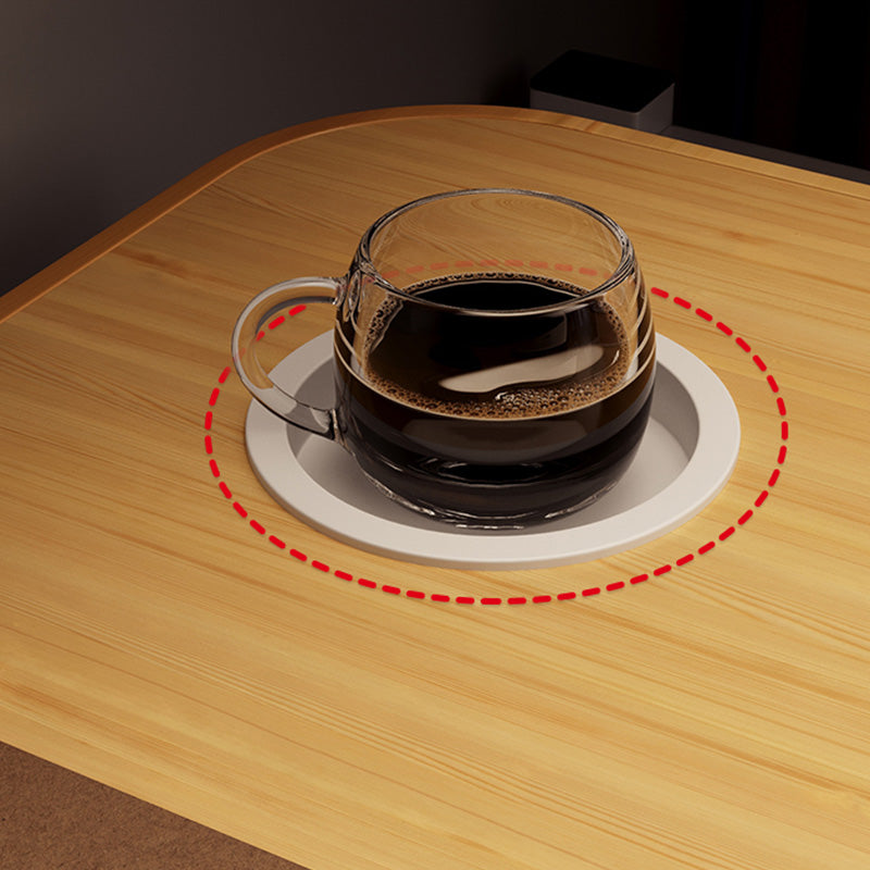 家のために2本の足のある現代的なスタイルのオフィスデスク不規則な形状タスクデスク