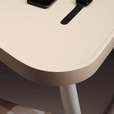 Office Desk in stile contemporaneo a forma irregolare task desk con 2 gambe per la casa