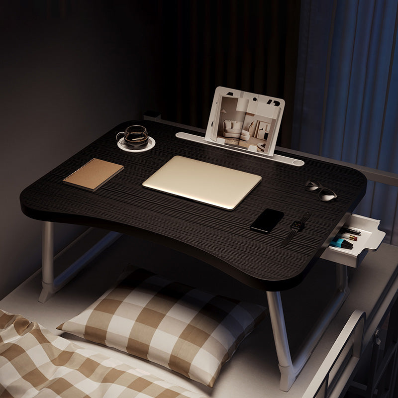 Hedendaagse stijl Office Desk onregelmatige vorm Taakbureau met 2 poten voor thuis