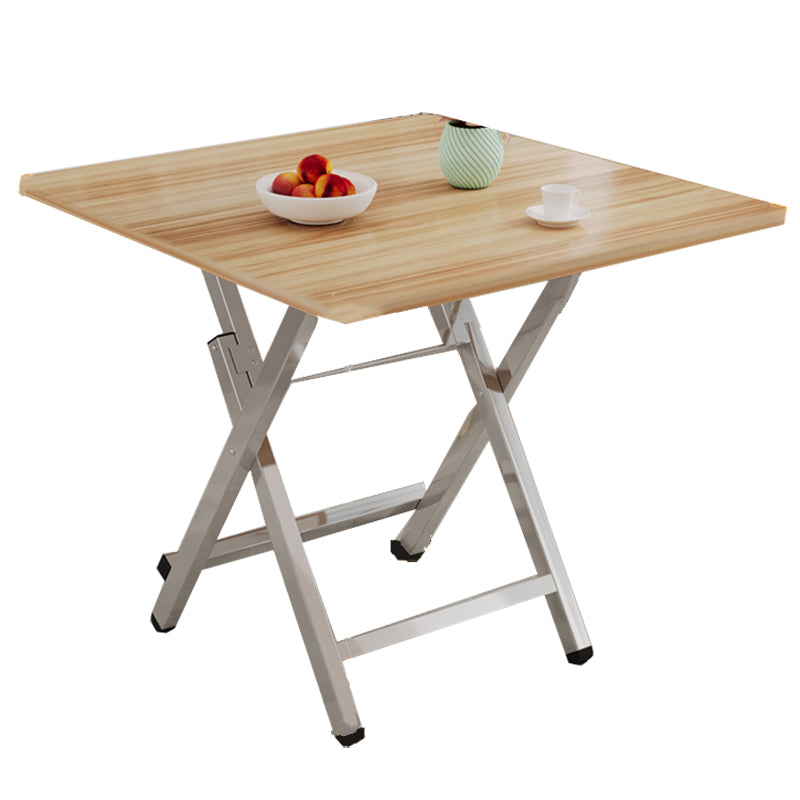 Tavolo per laptop per ufficio a forma di rettangolare con scrivania di scrittura di gambe metalliche per casa