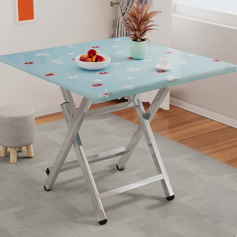 Tavolo per laptop per ufficio a forma di rettangolare con scrivania di scrittura di gambe metalliche per casa