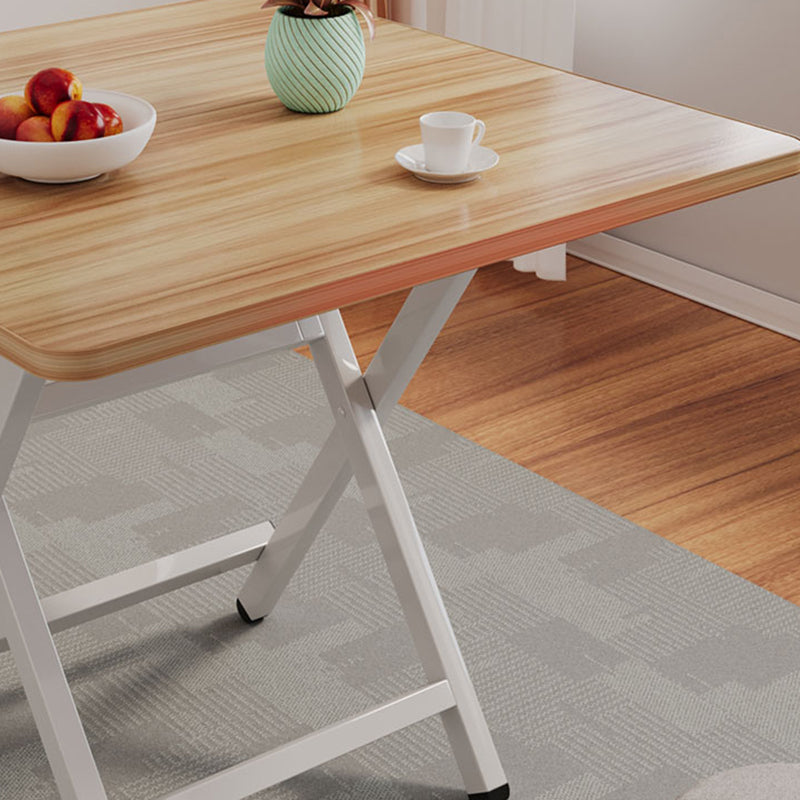 Tavolo per laptop per ufficio a forma di rettangolare con scrivania di scrittura di gambe metalliche per casa