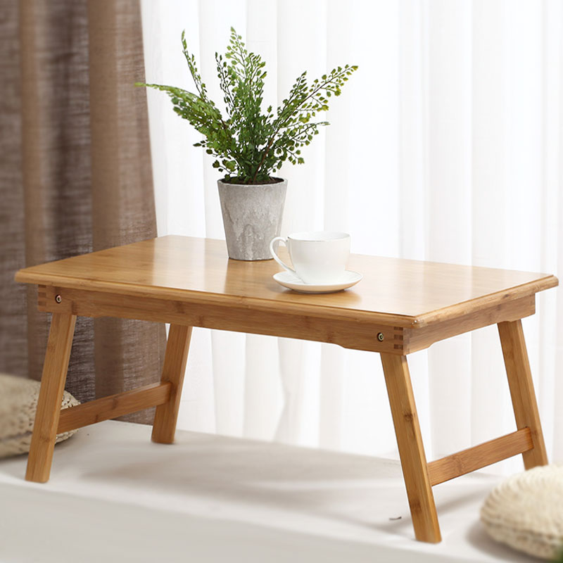 Contemporary Style Wood Office Desk Rectangular Shape Task Desk in Brown/Natural 24"L x 16"W x 9"H Natural Clearhalo 'furn' 'furn_office_desk' 'Furniture' 'Office Desks' 'Office Furniture' 'office_desk' 7736032