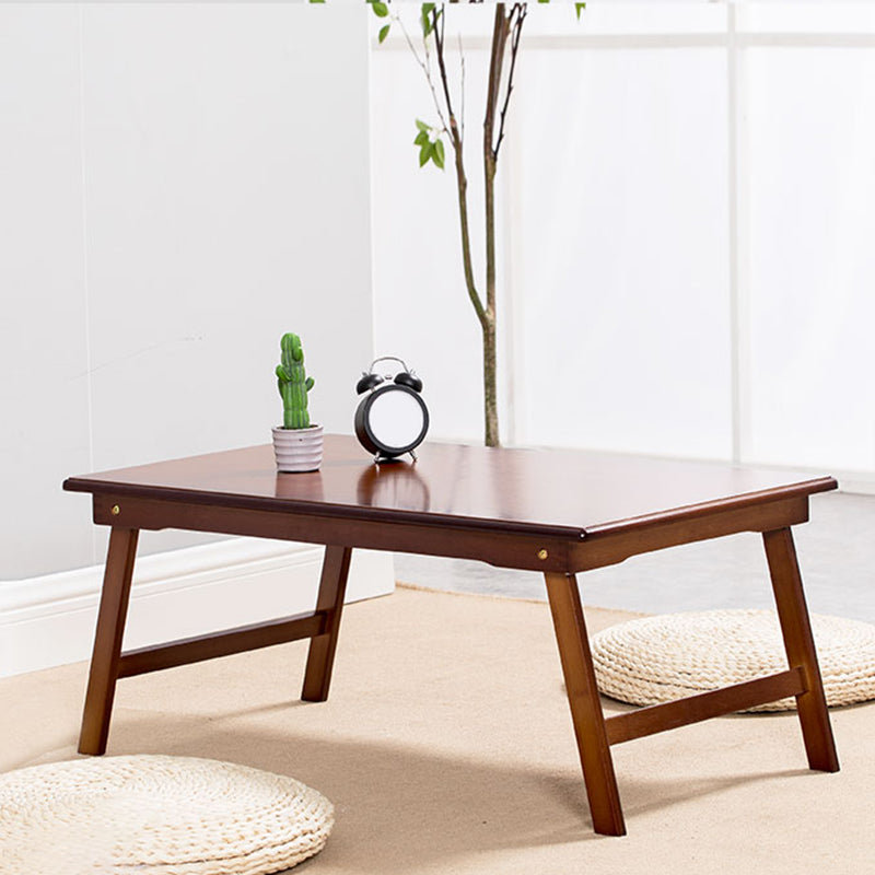 Contemporary Style Wood Office Desk Rectangular Shape Task Desk in Brown/Natural Tan Clearhalo 'furn' 'furn_office_desk' 'Furniture' 'Office Desks' 'Office Furniture' 'office_desk' 7736040