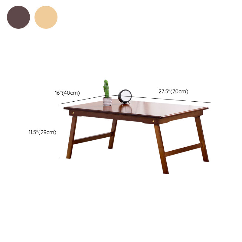 Contemporary Style Wood Office Desk Rectangular Shape Task Desk in Brown/Natural Clearhalo 'furn' 'furn_office_desk' 'Furniture' 'Office Desks' 'Office Furniture' 'office_desk' 7736051