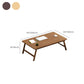 Contemporary Style Wood Office Desk Rectangular Shape Task Desk in Brown/Natural Clearhalo 'furn' 'furn_office_desk' 'Furniture' 'Office Desks' 'Office Furniture' 'office_desk' 7736056