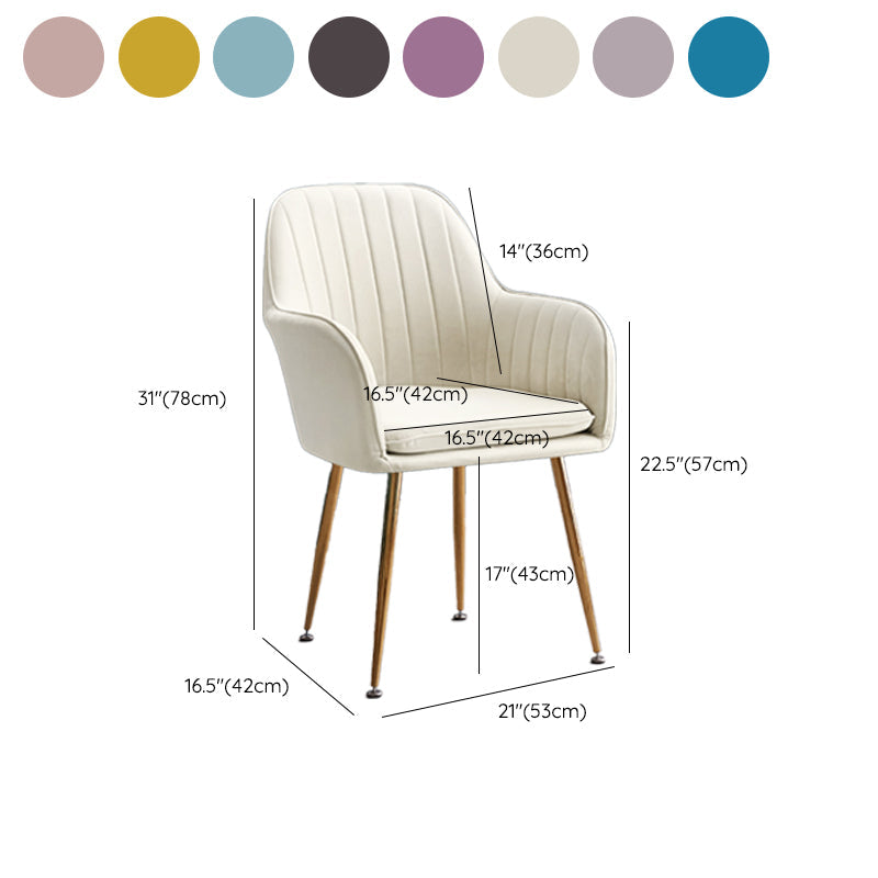 Armless Desk Chair No Distressing Ergonomic Modern Office Chair Clearhalo 'furn' 'furn_office_chair' 'Furniture' 'Office Chairs' 'Office Furniture' 'office_chair' 7736559