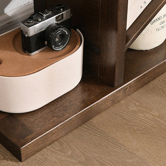 Scandinavian Open Storage Shelf BOUTKAARS met planken voor thuiskantoor