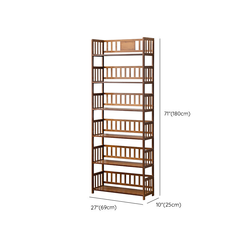 Bibliothèque en bambou standard de la bibliothèque standard à l'arrière contemporain pour le bureau à domicile