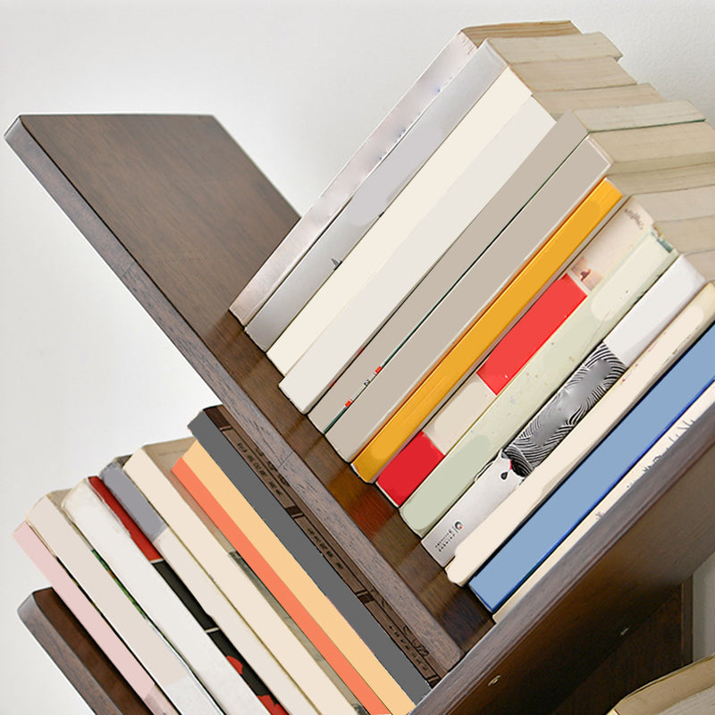 Scaffali di libreria di scaffali di stoccaggio aperto scandinavo inclusi per Home Office