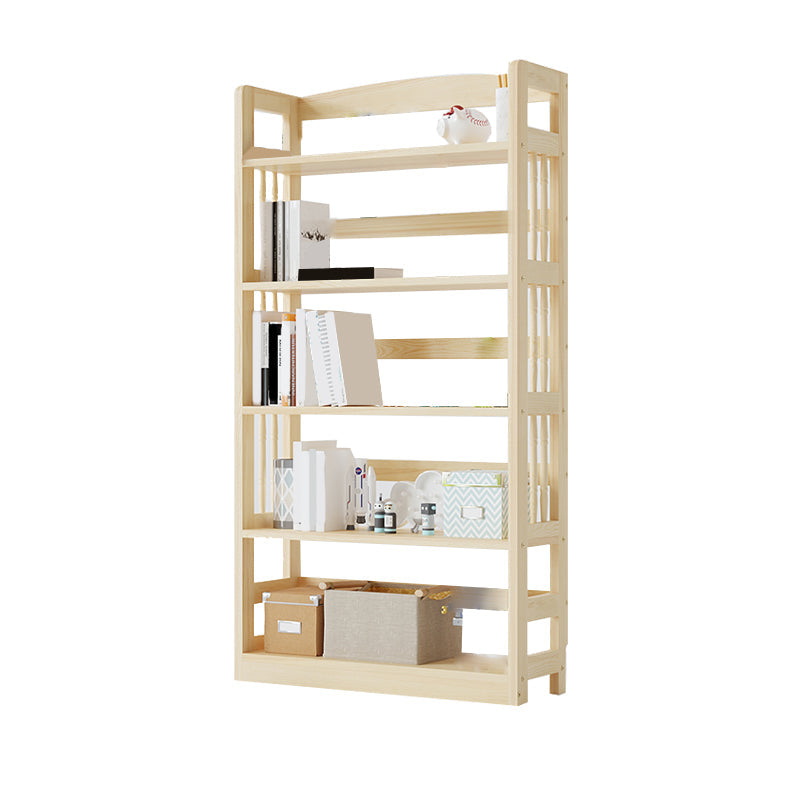 Scaffali di libreria scandinaviana a scaffali aperti per l'home office
