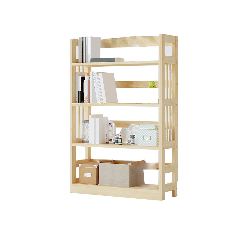 Scaffali di libreria scandinaviana a scaffali aperti per l'home office
