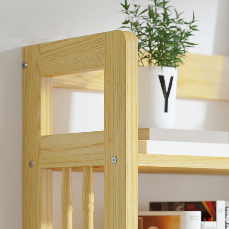 Scaffali di libreria scandinaviana a scaffali aperti per l'home office