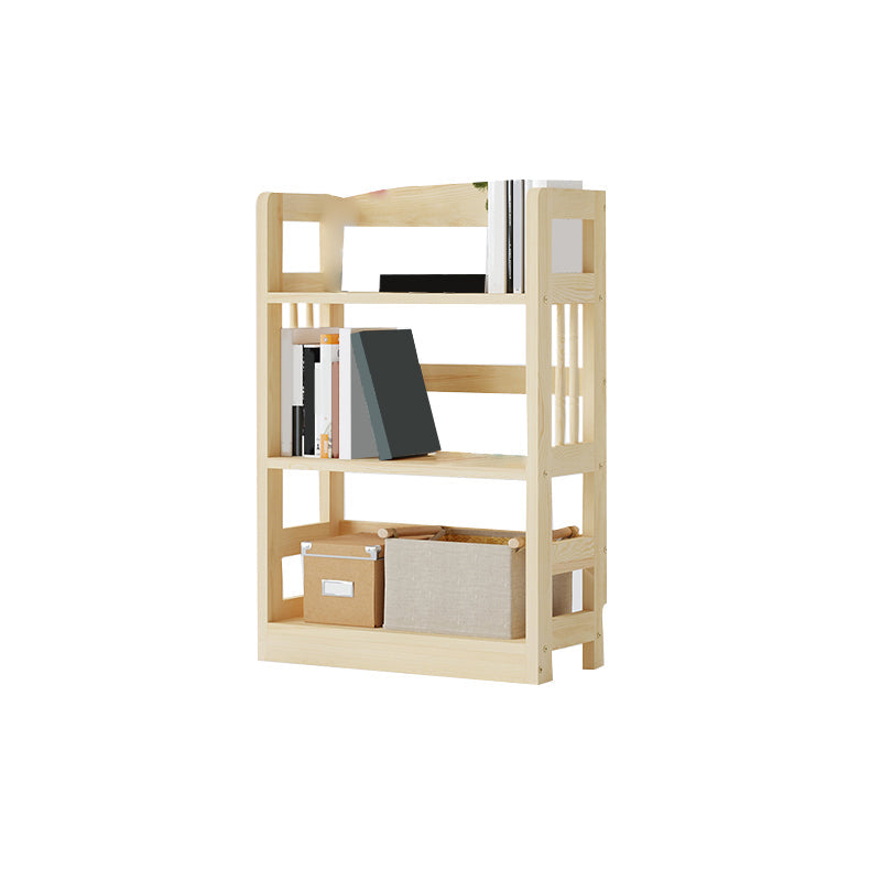 Scaffali di libreria scandinaviana a scaffali aperti per l'home office