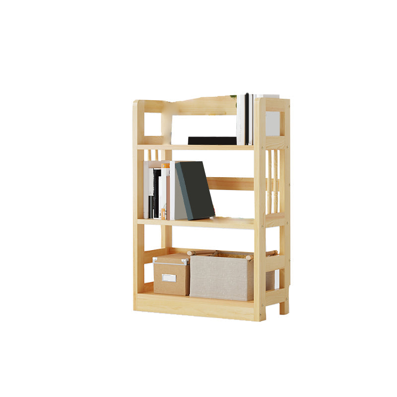 Scaffali di libreria scandinaviana a scaffali aperti per l'home office