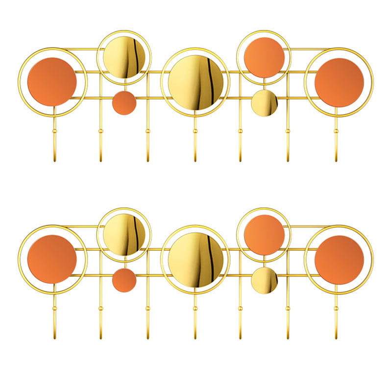 Contemporary Stainless Steel Coat Hanger Wall Mounted Orange Coat Rack https: res.litfad.com site img item 2023 03 17 7736789 1200x1200.jpg 2 Piece Set Clearhalo 'Entry & Mudroom Furniture' 'furn' 'furn_hall_tree_coat_racks' 'Furniture' 'Hall Trees & Coat Racks' 'hall_tree_coat_racks' 7736790