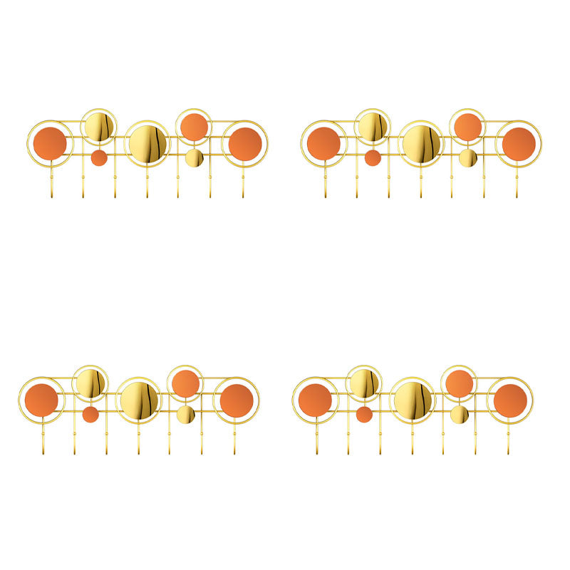 Contemporary Stainless Steel Coat Hanger Wall Mounted Orange Coat Rack https: res.litfad.com site img item 2023 03 17 7736789 1200x1200.jpg 4 Piece Set Clearhalo 'Entry & Mudroom Furniture' 'furn' 'furn_hall_tree_coat_racks' 'Furniture' 'Hall Trees & Coat Racks' 'hall_tree_coat_racks' 7736792