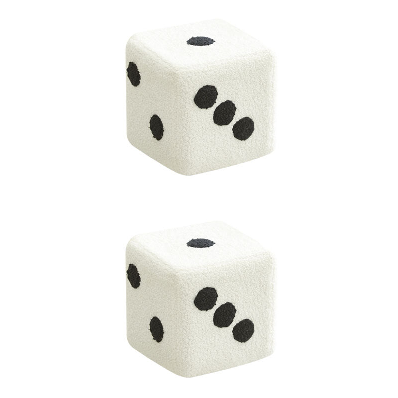 Moderner pouf osmanischer Samtpolstere, fade widerstandsfähige, farbige Würfel -Ottomane