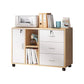 Modern File Cabinet Wooden Frame Lock Storage Filing Cabinet for Office