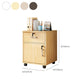 Modern File Cabinet Wooden Frame Lock Storage Filing Cabinet for Office