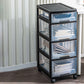 Modern Plastic Filing Cabinet Drawers Storage File Cabinet for Office