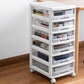 Modern Plastic Filing Cabinet Drawers Storage File Cabinet for Office