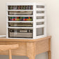 Transparent Filing Cabinet Modern Plastic Drawers File Cabinet
