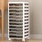 Transparent Filing Cabinet Modern Plastic Drawers File Cabinet