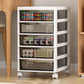 Transparent Filing Cabinet Modern Plastic Drawers File Cabinet
