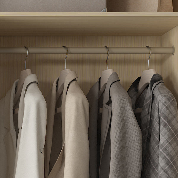 引き出しのヒンジ付きストレージキャビネットを備えた現代のワードローブ鎧