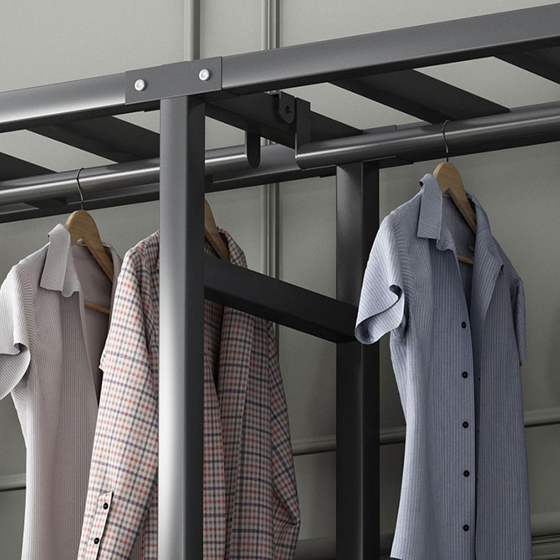 Armoire à ossature en métal pliable armoire