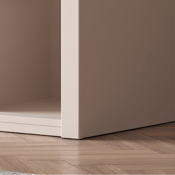 Armoire de garde-robe coulissante avec étagères