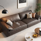 Genuine Leather Contemporary Pillow Top Arm Sofa for Living Room Clearhalo 'furn' 'furn_sofas' 'Furniture' 'Living Room Furniture' 'Sofa' 'sofas' 7739368