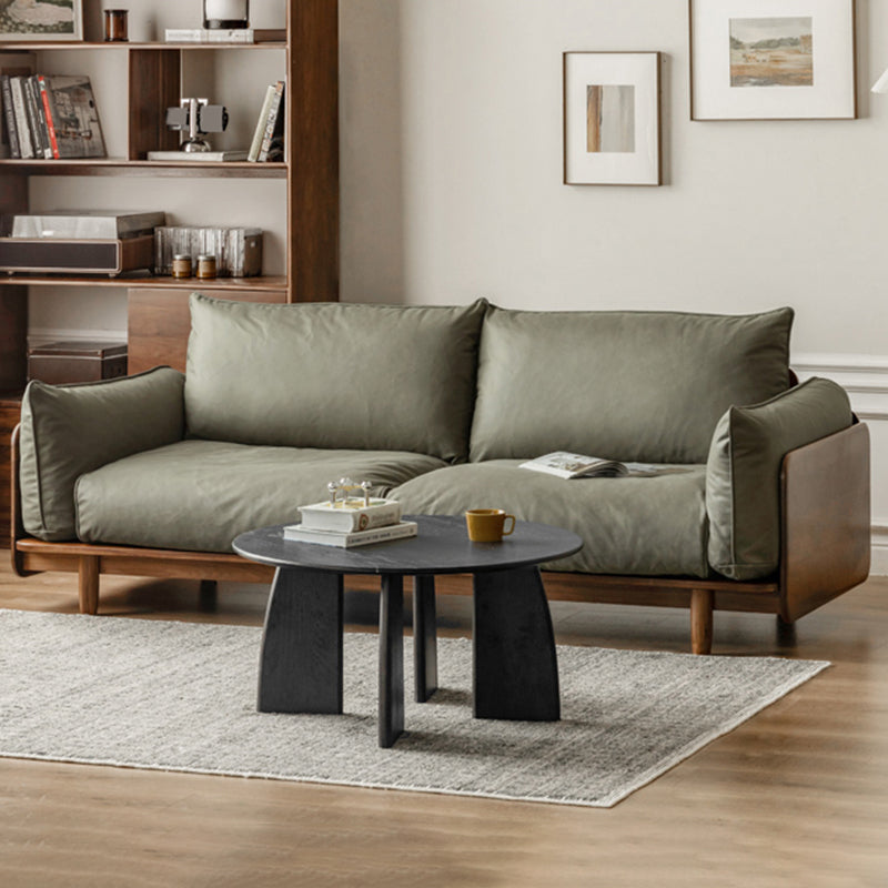 Standard Solid Wood Square Arm Sofa with Cushions Back for Living Room Clearhalo 'furn' 'furn_sofas' 'Furniture' 'Living Room Furniture' 'Sofa' 'sofas' 7739469