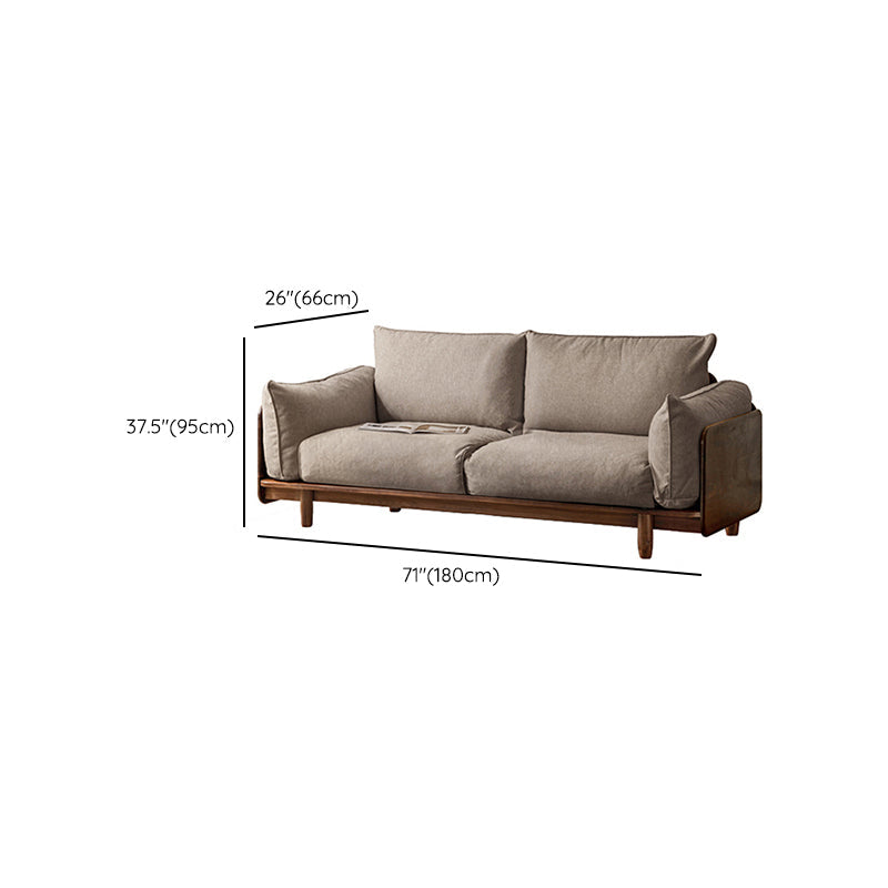 Standard Solid Wood Square Arm Sofa with Cushions Back for Living Room Clearhalo 'furn' 'furn_sofas' 'Furniture' 'Living Room Furniture' 'Sofa' 'sofas' 7739487